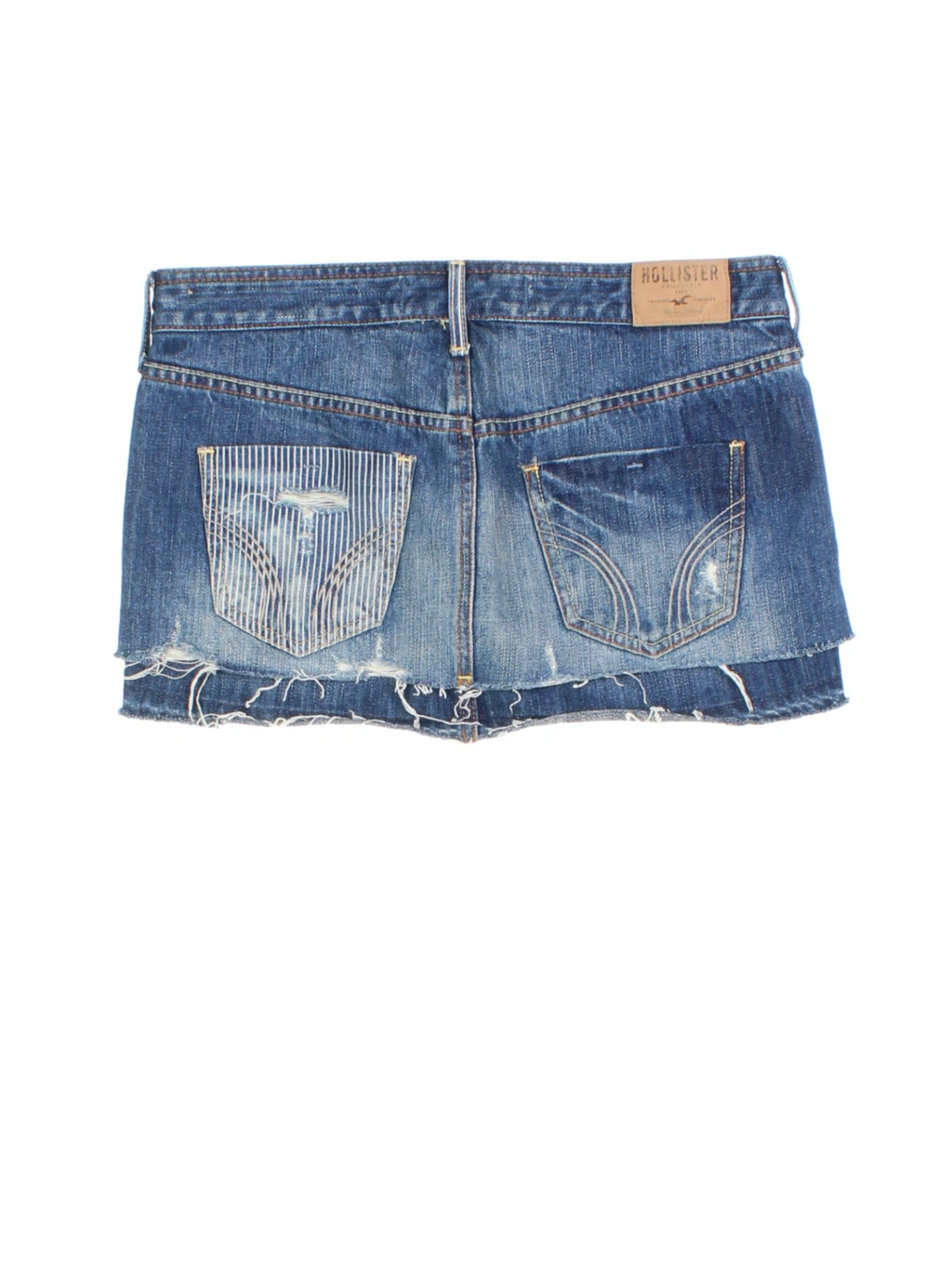 Y2K Denim Mini Skirt (Size XS)