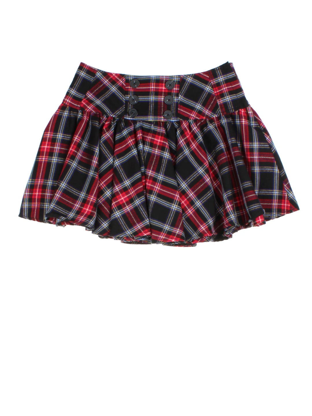 Y2K Tartan Mini Skirt (Size M)