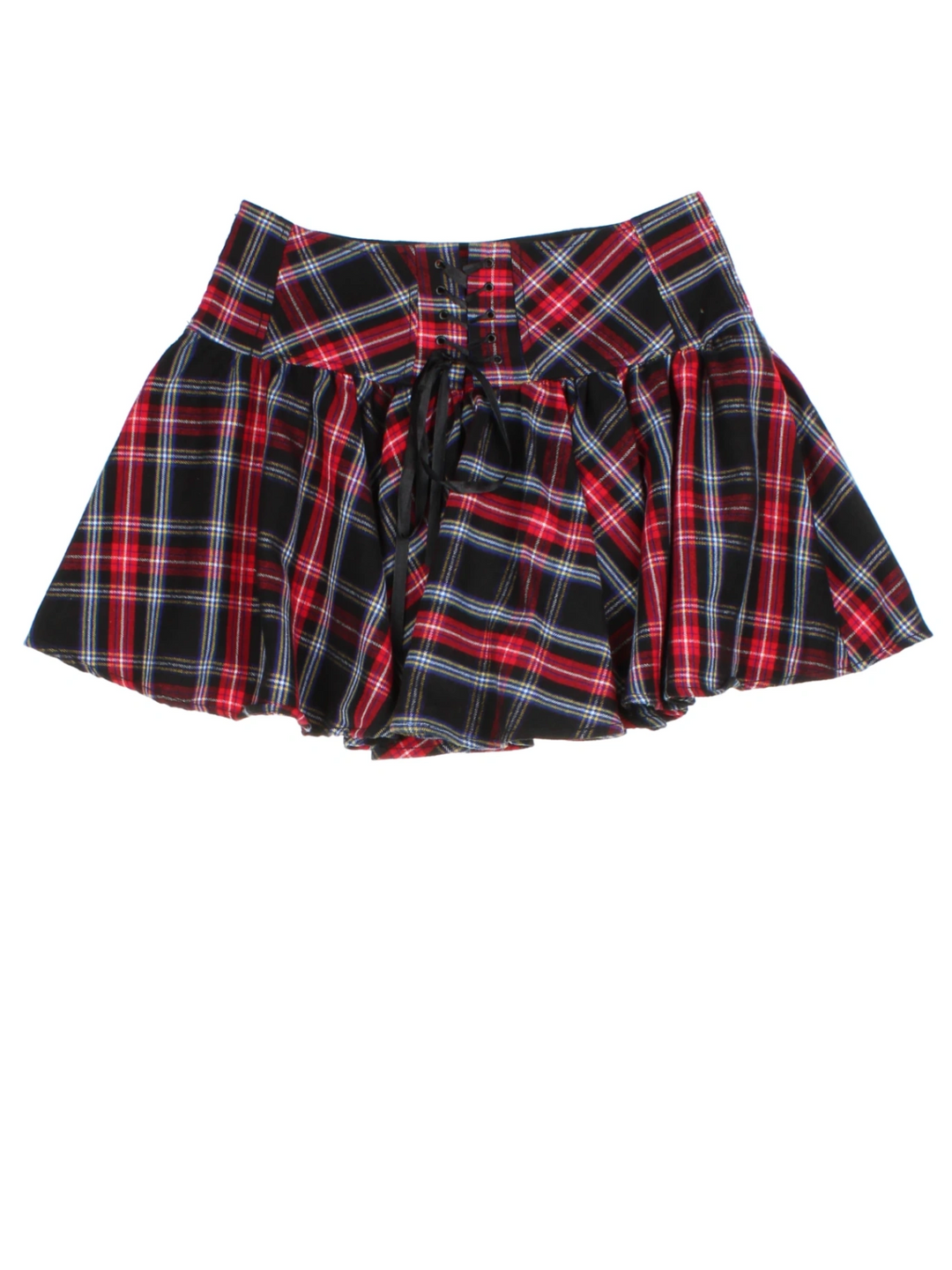 Y2K Tartan Mini Skirt (Size M)