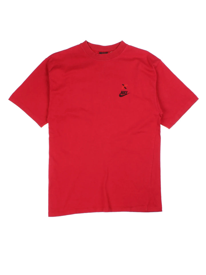 90's Nike Red T-Shirt (Size S)