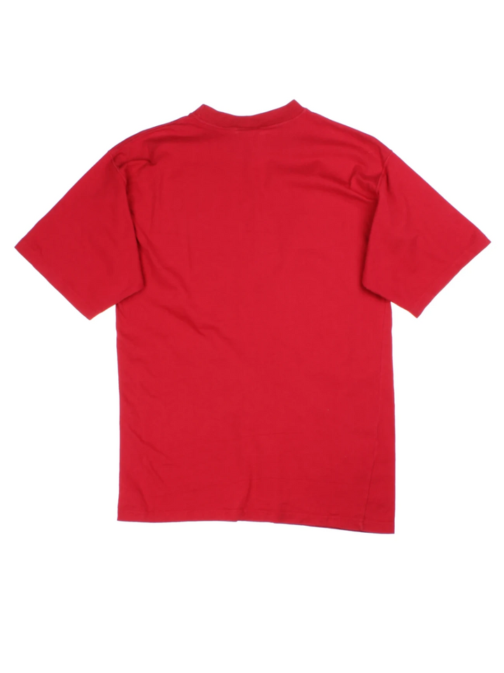 90's Nike Red T-Shirt (Size S)