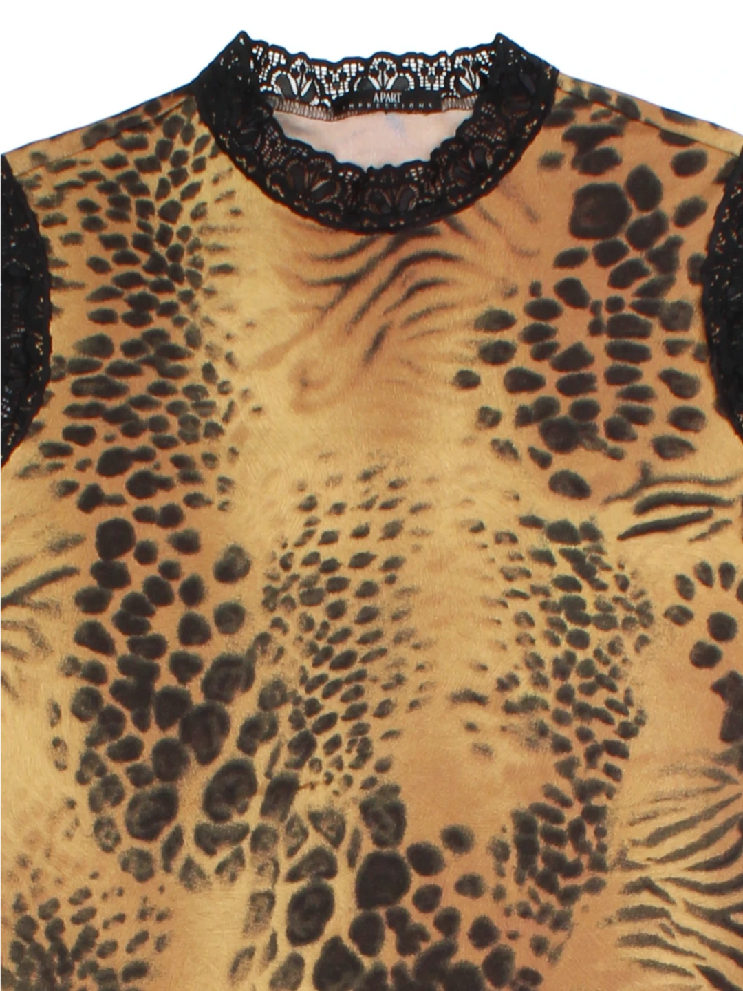 Y2K Leopard Print Top (Size M)