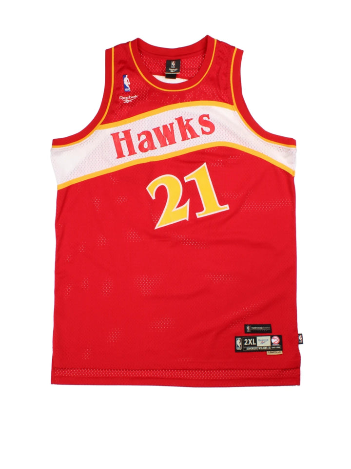 Reebok NBA Wilkins Sports Jersey (Size XXL)