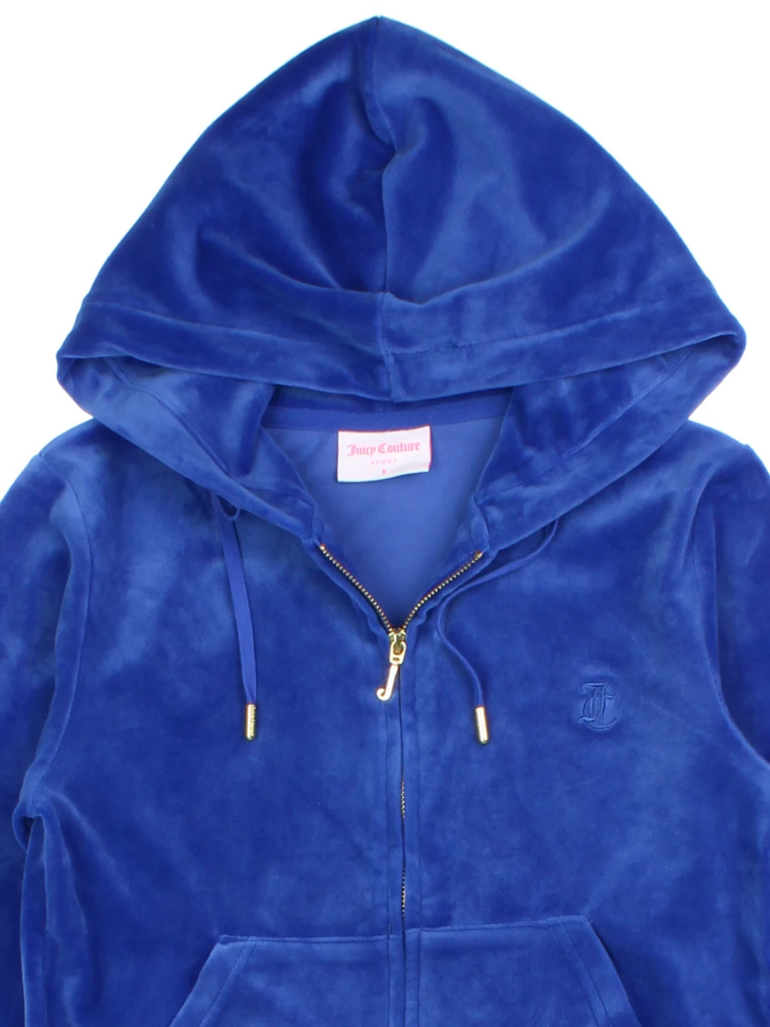 Y2K Juicy Couture Velour Hoodie (Size S)