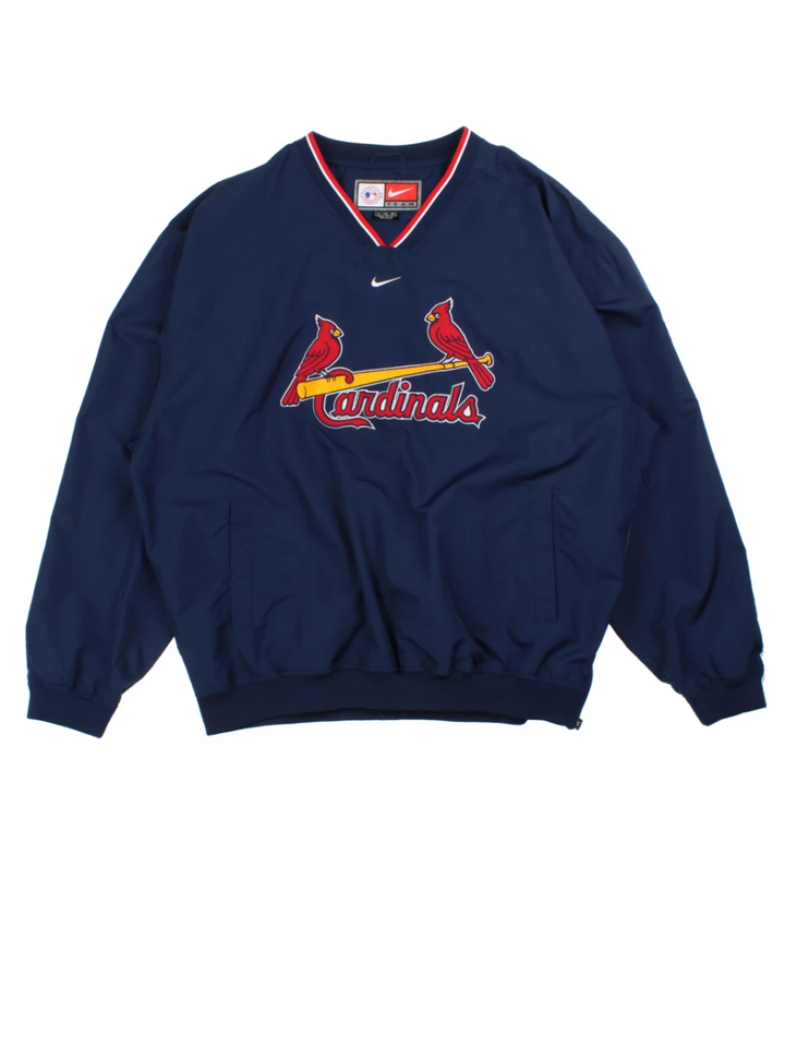 Nike St. Louis Cardinals MLB Drill Top (Size XXL)