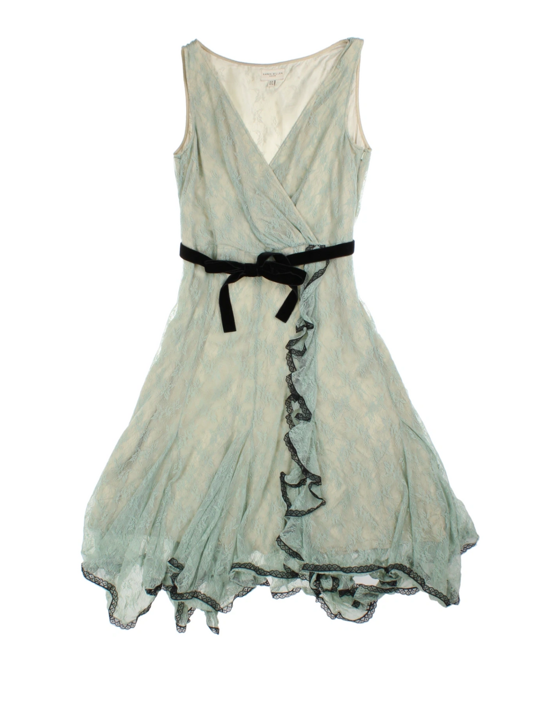 Y2K Karen Millen Wrap Dress (Size S)