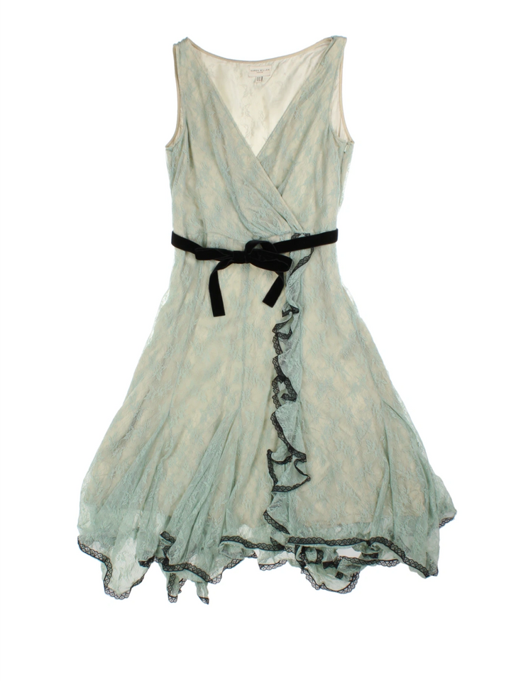 Y2K Karen Millen Wrap Dress (Size S)