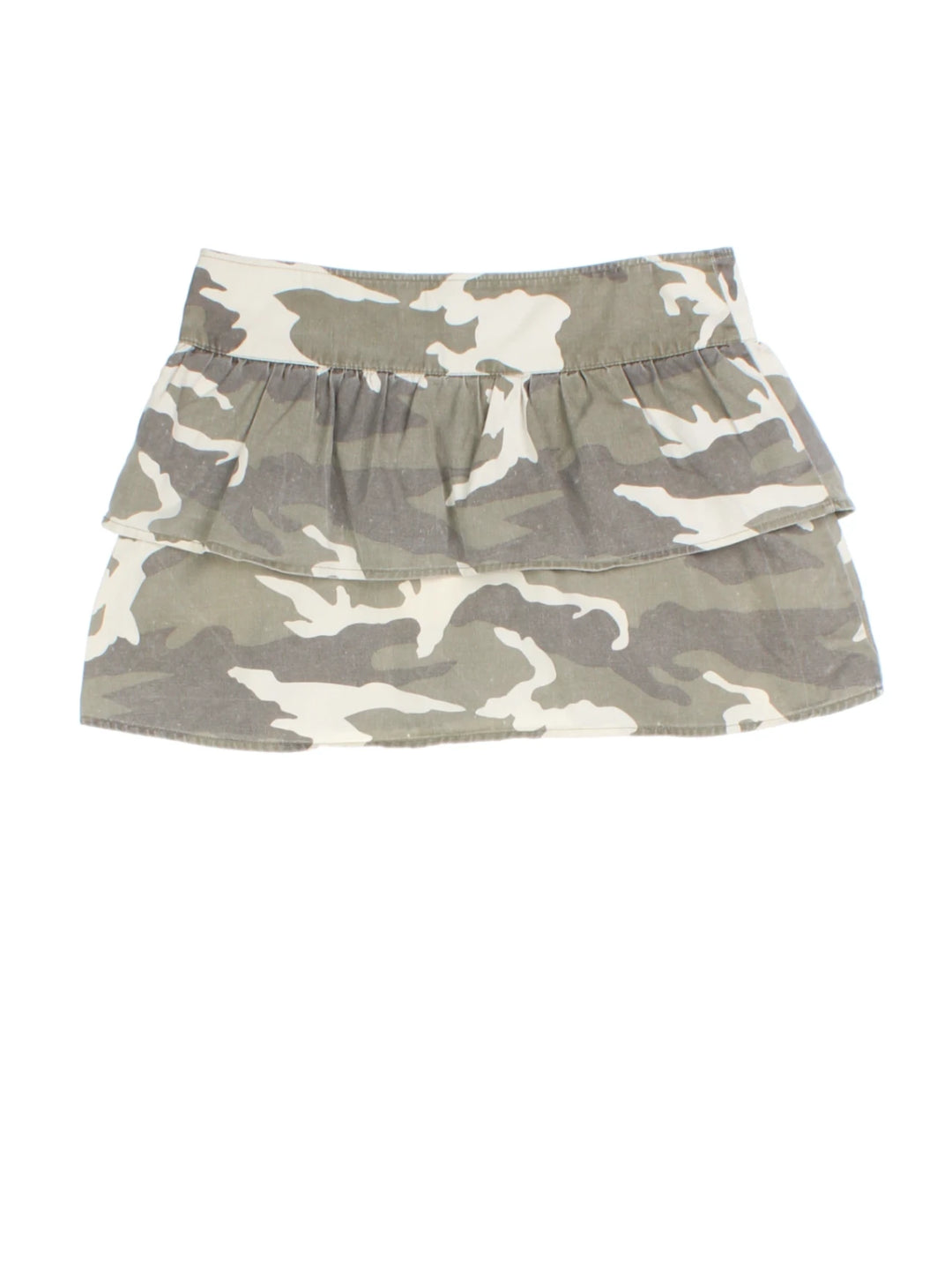Y2K Camouflage Skirt (Size S)