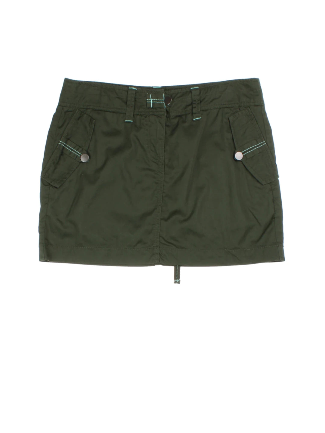 Y2K Cargo Mini Skirt (Size L)