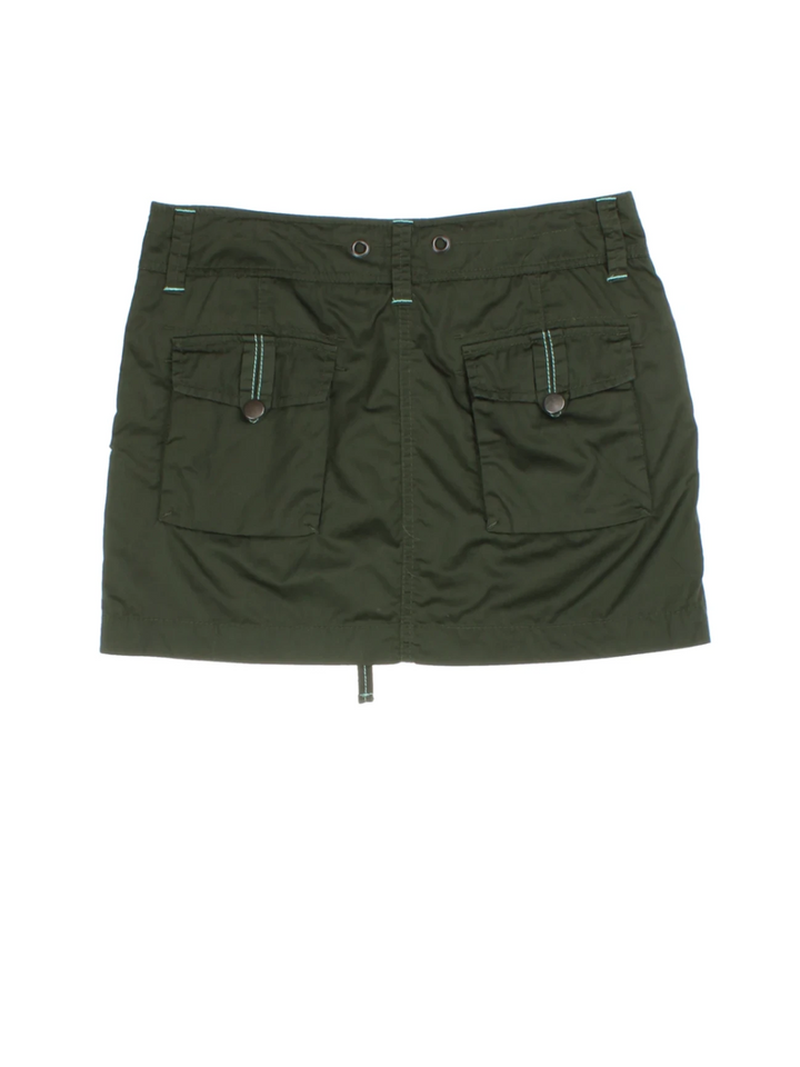 Y2K Cargo Mini Skirt (Size L)