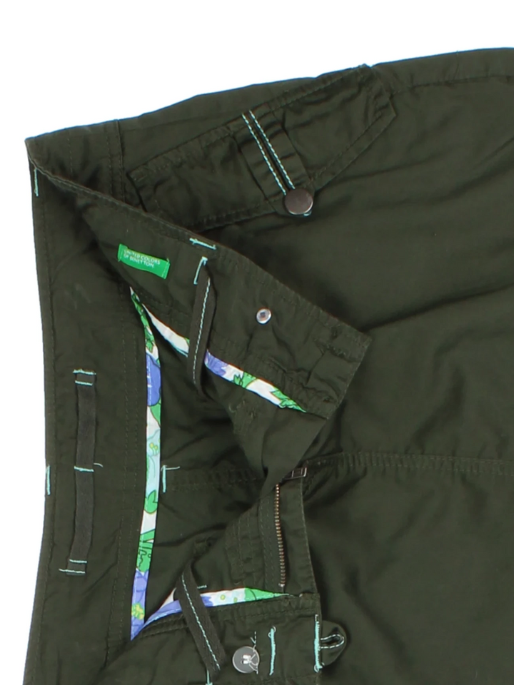 Y2K Cargo Mini Skirt (Size L)