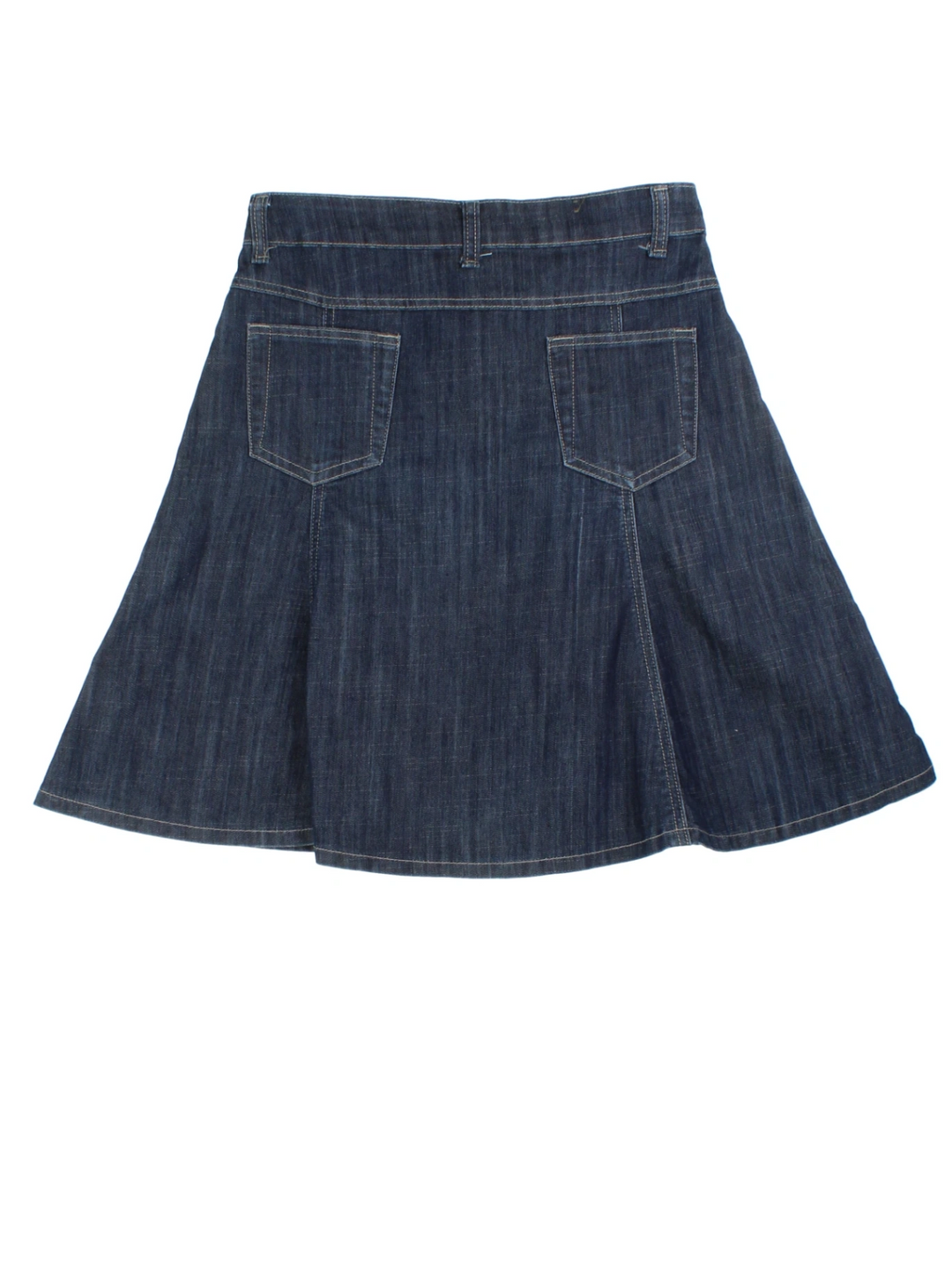 Y2K Denim Mini Skirt (Size L)