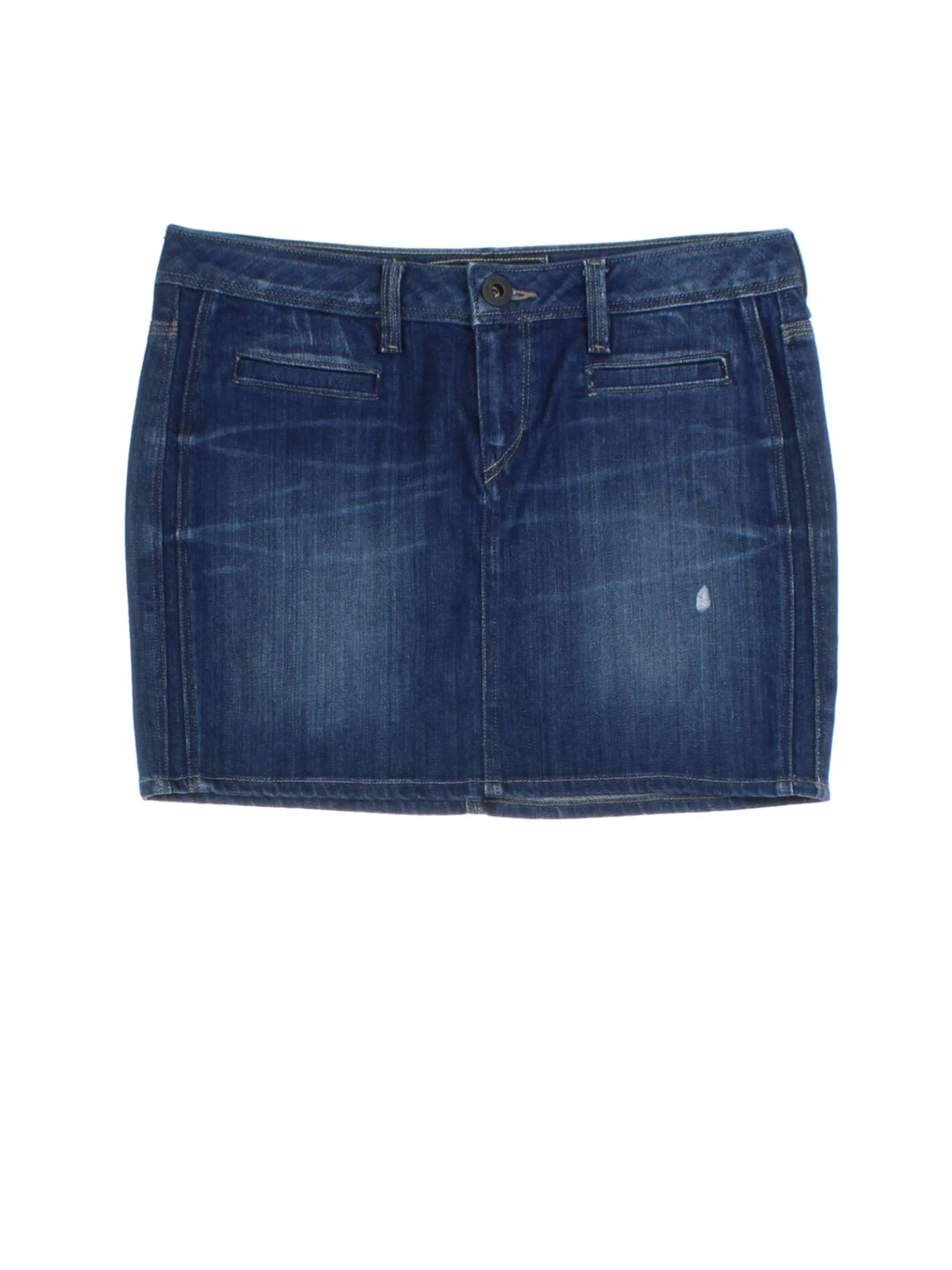 Y2K Guess Denim Mini Skirt (Size L)