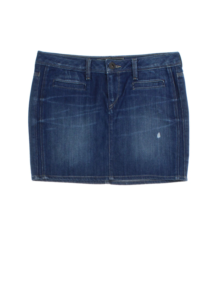 Y2K Guess Denim Mini Skirt (Size L)