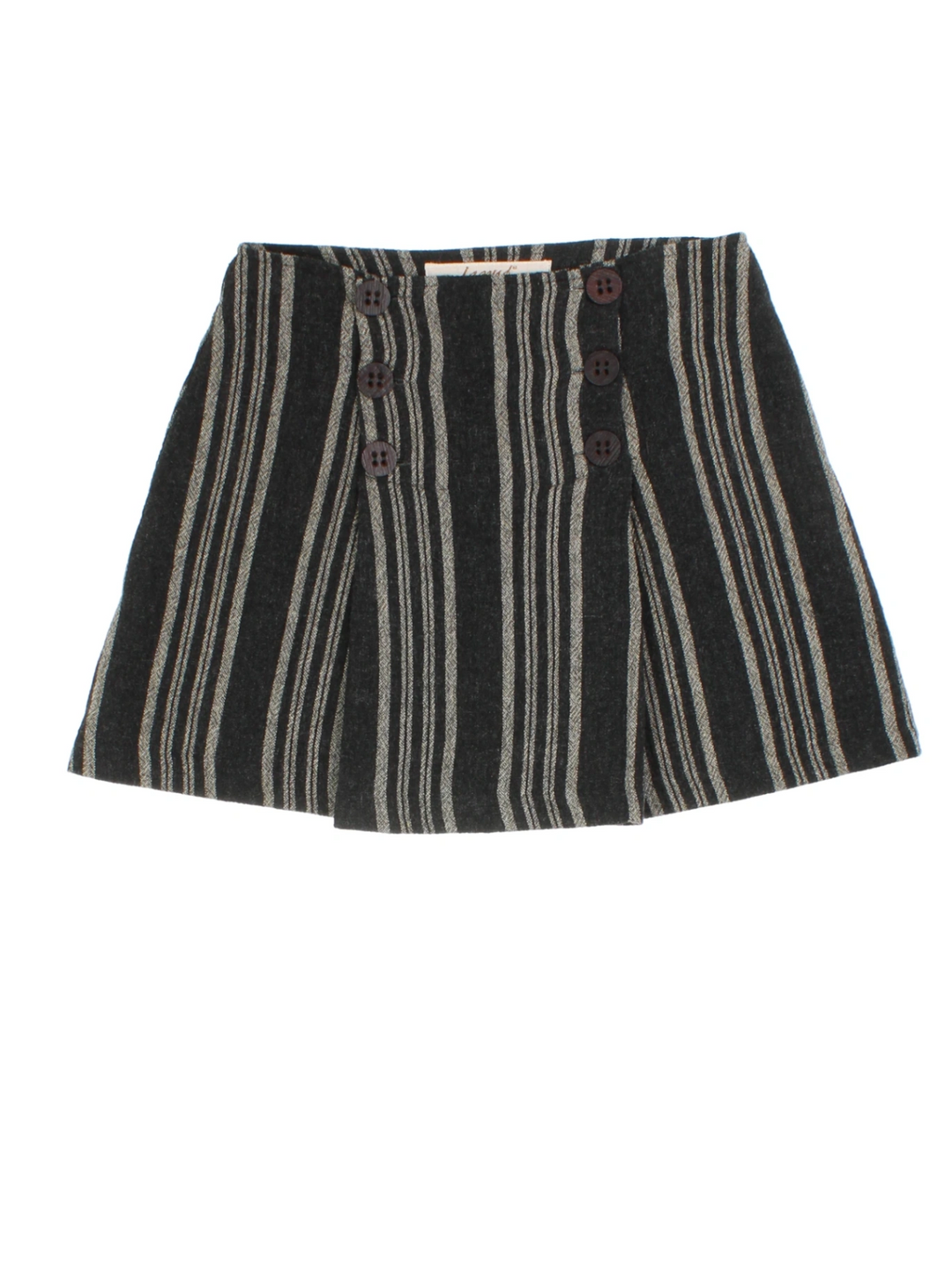Y2K Striped Skirt (Size L)