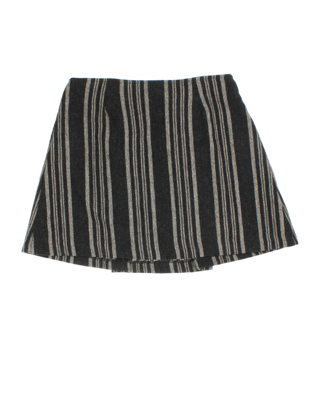 Y2K Striped Skirt (Size L)