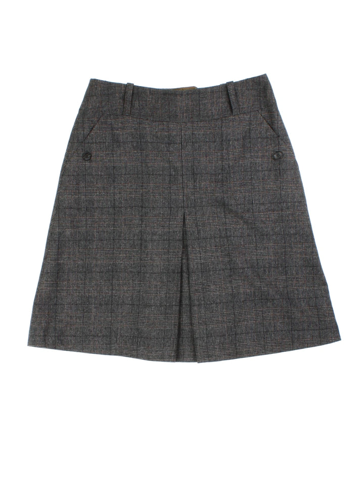 Laura Ashley Checkered Skirt (Size S)