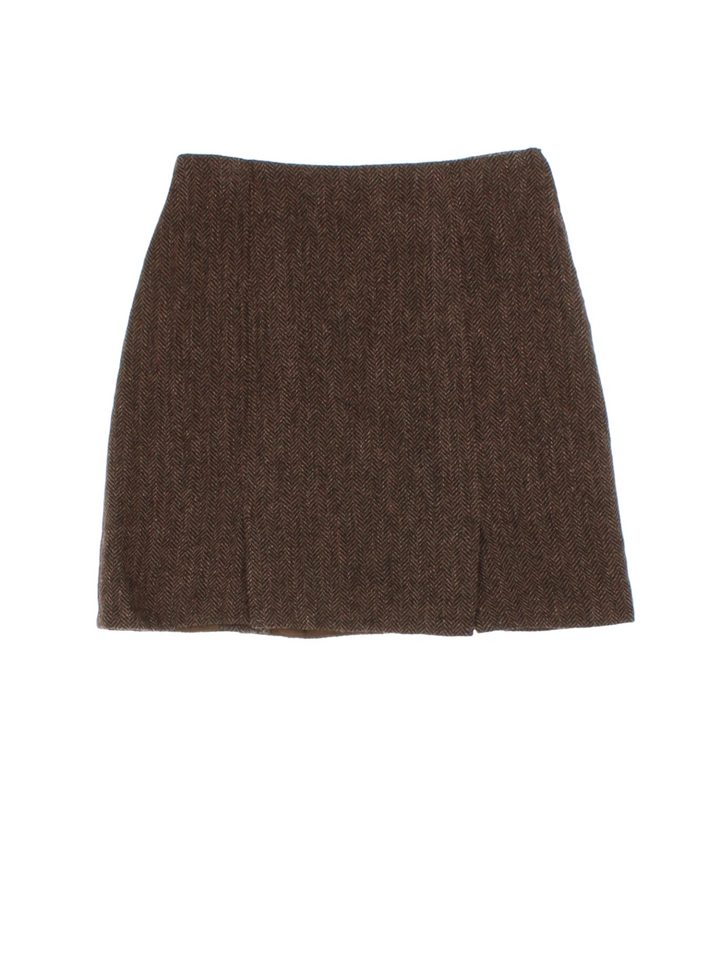 Wool Mini Skirt (Size XS)