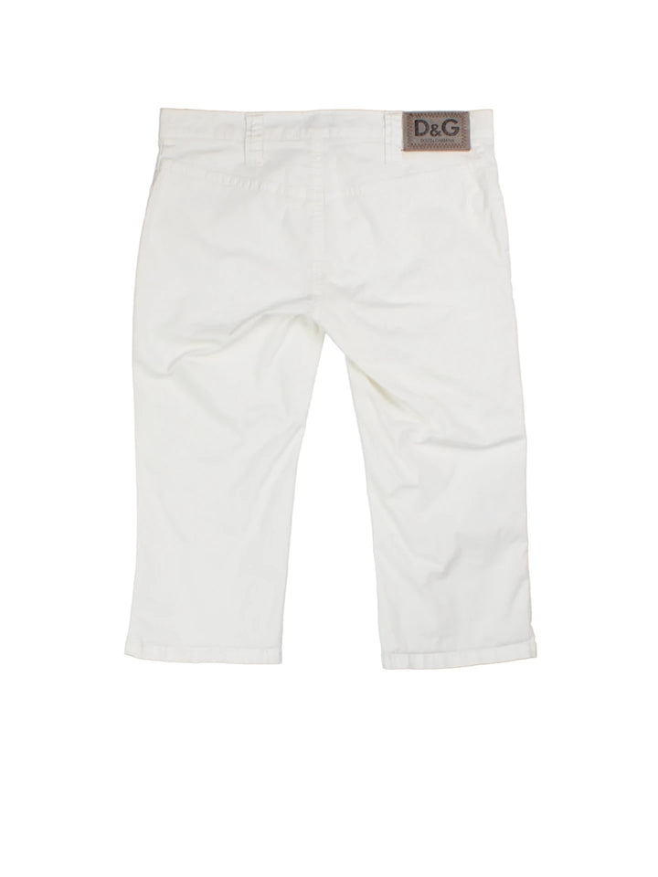 Y2K D&G Capri Trousers (Size XXS)