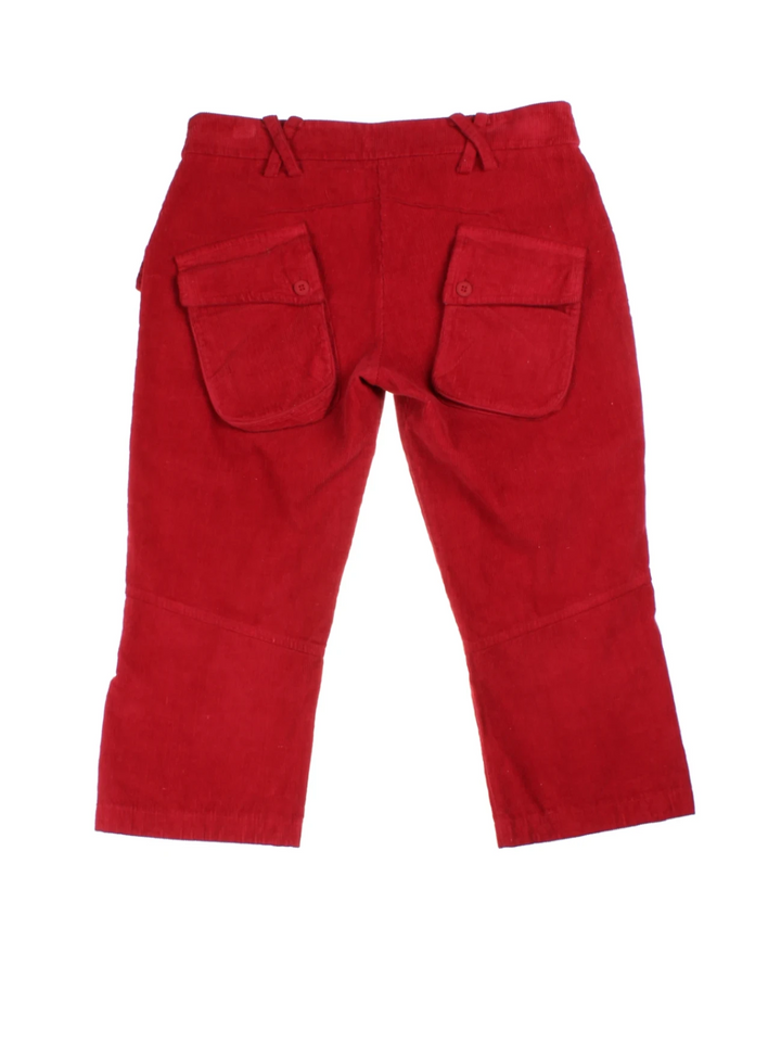 Y2K Cargo Capri Trousers (Size S)