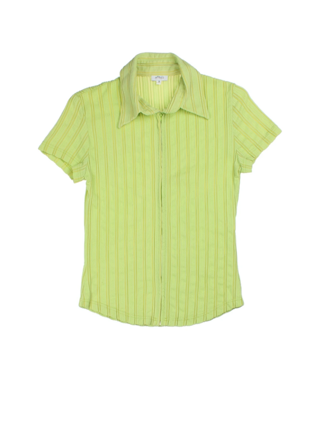 Y2K Striped Shirt (Size S)
