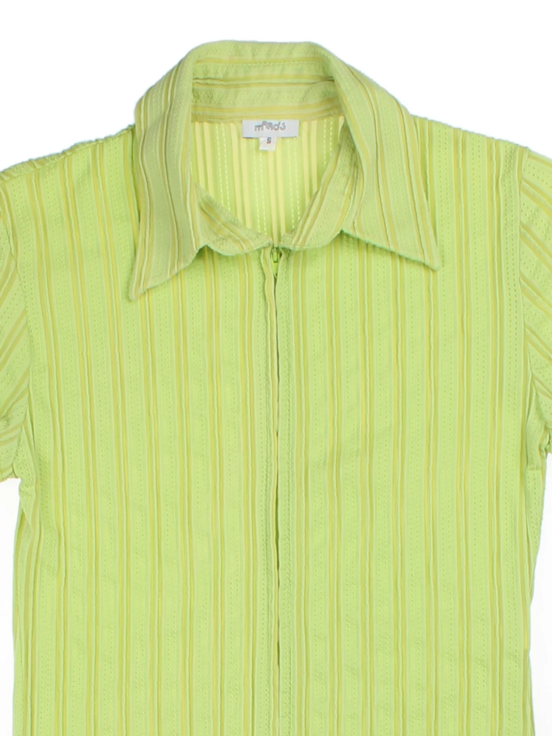 Y2K Striped Shirt (Size S)