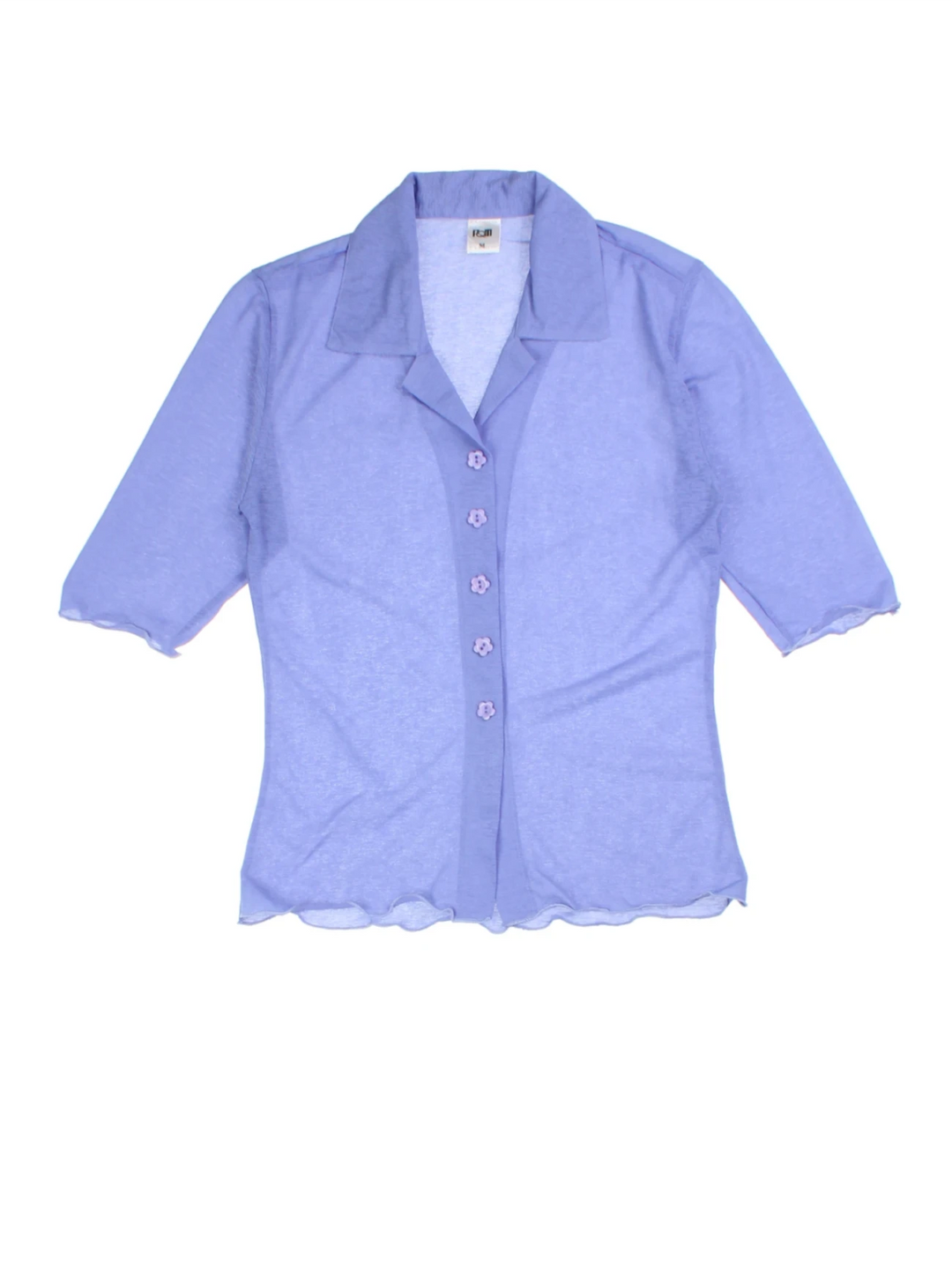 Y2K Romi Button-Up Blouse (Size S)