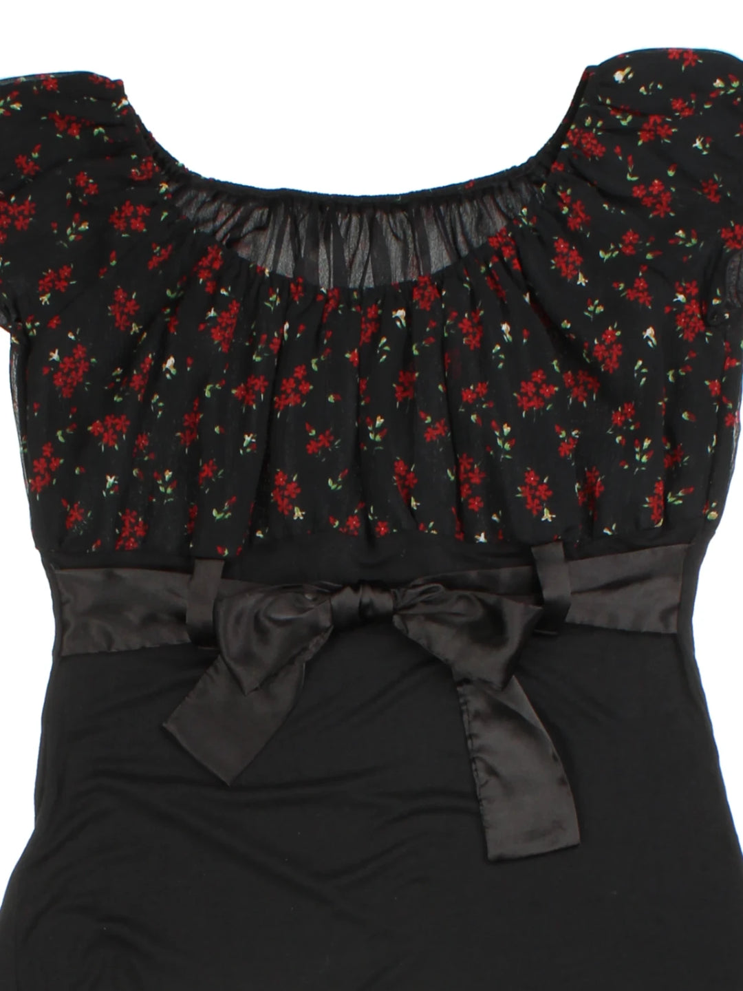 Y2K Floral Top (Size L)