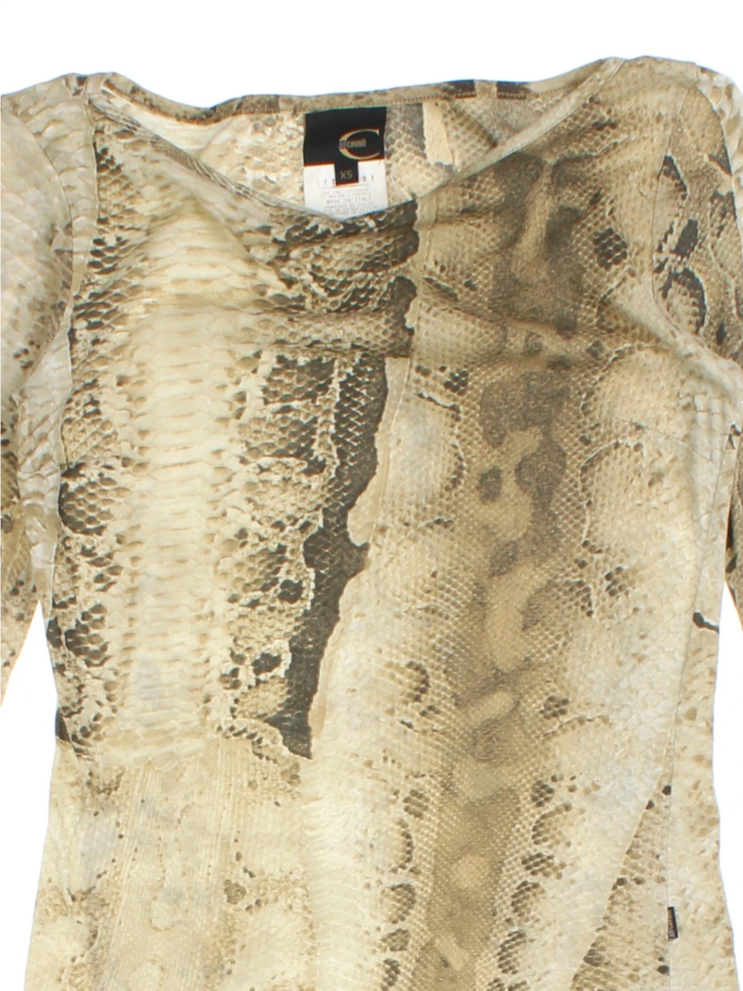 Y2K Snake Print Tops (Size XS)