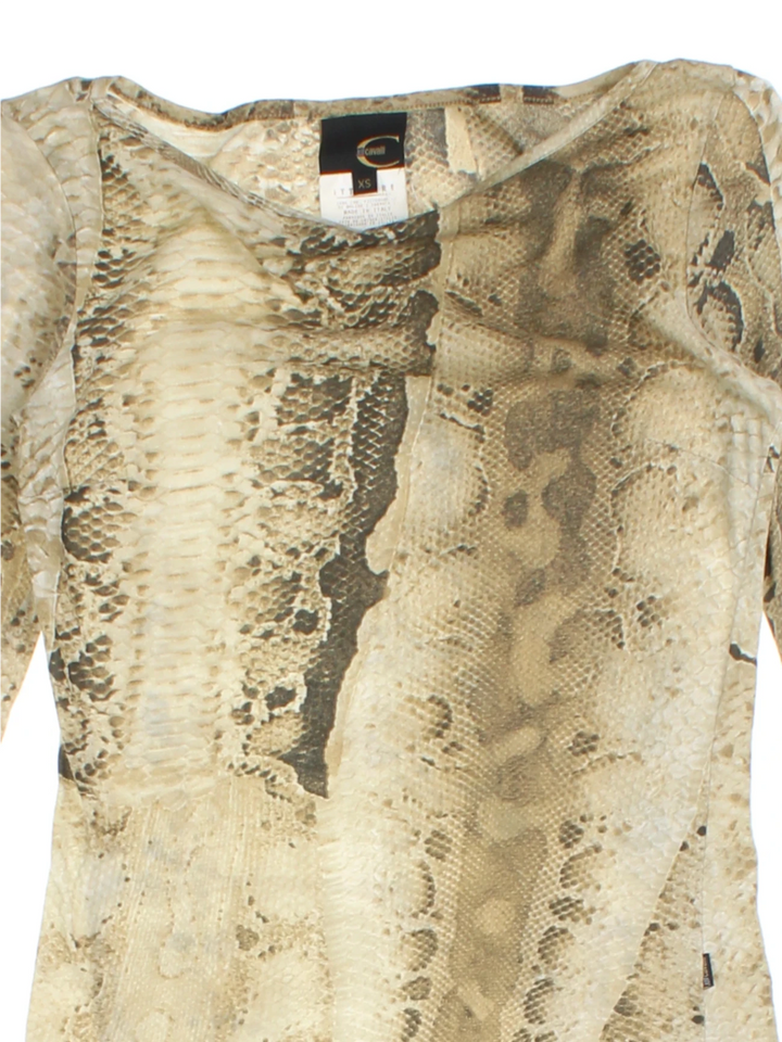 Y2K Snake Print Tops (Size XS)