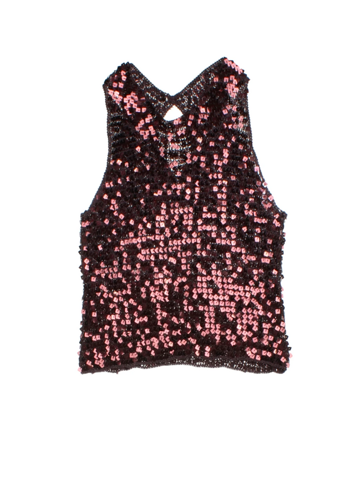 Y2K Sequin Tops (Size S)