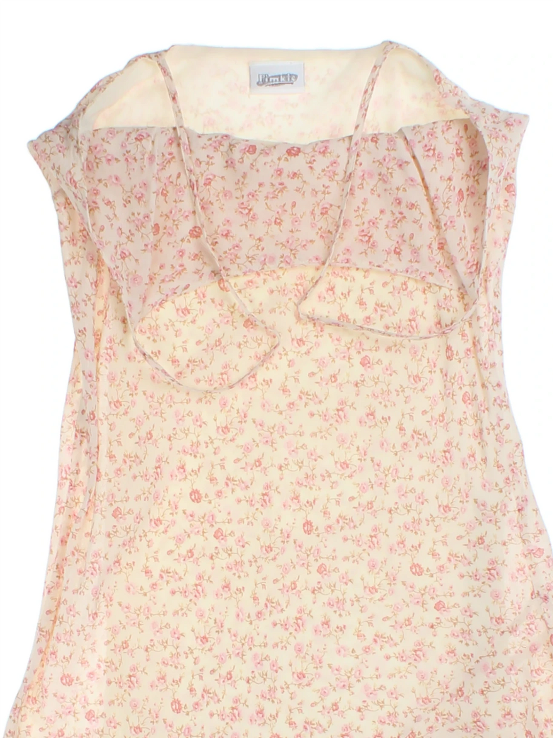 Y2K Floral Asymmetrical Dress (Size L)