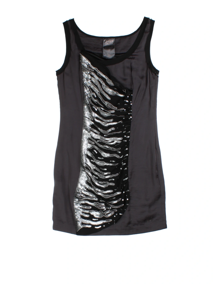 Y2K Sequin Mini Dress (Size XXS)