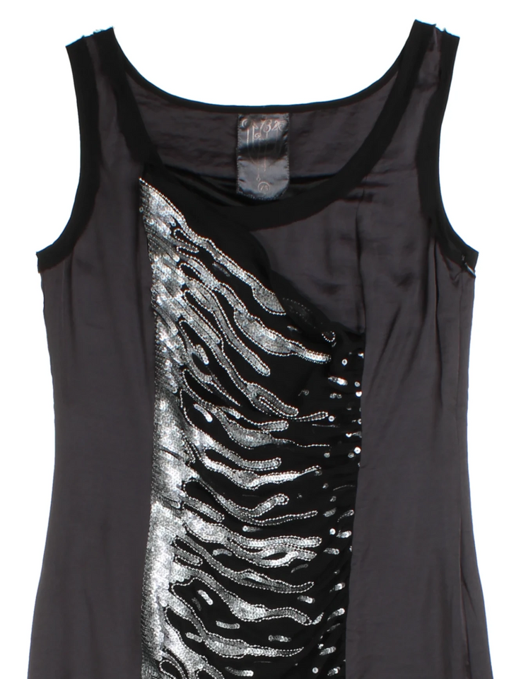 Y2K Sequin Mini Dress (Size XXS)
