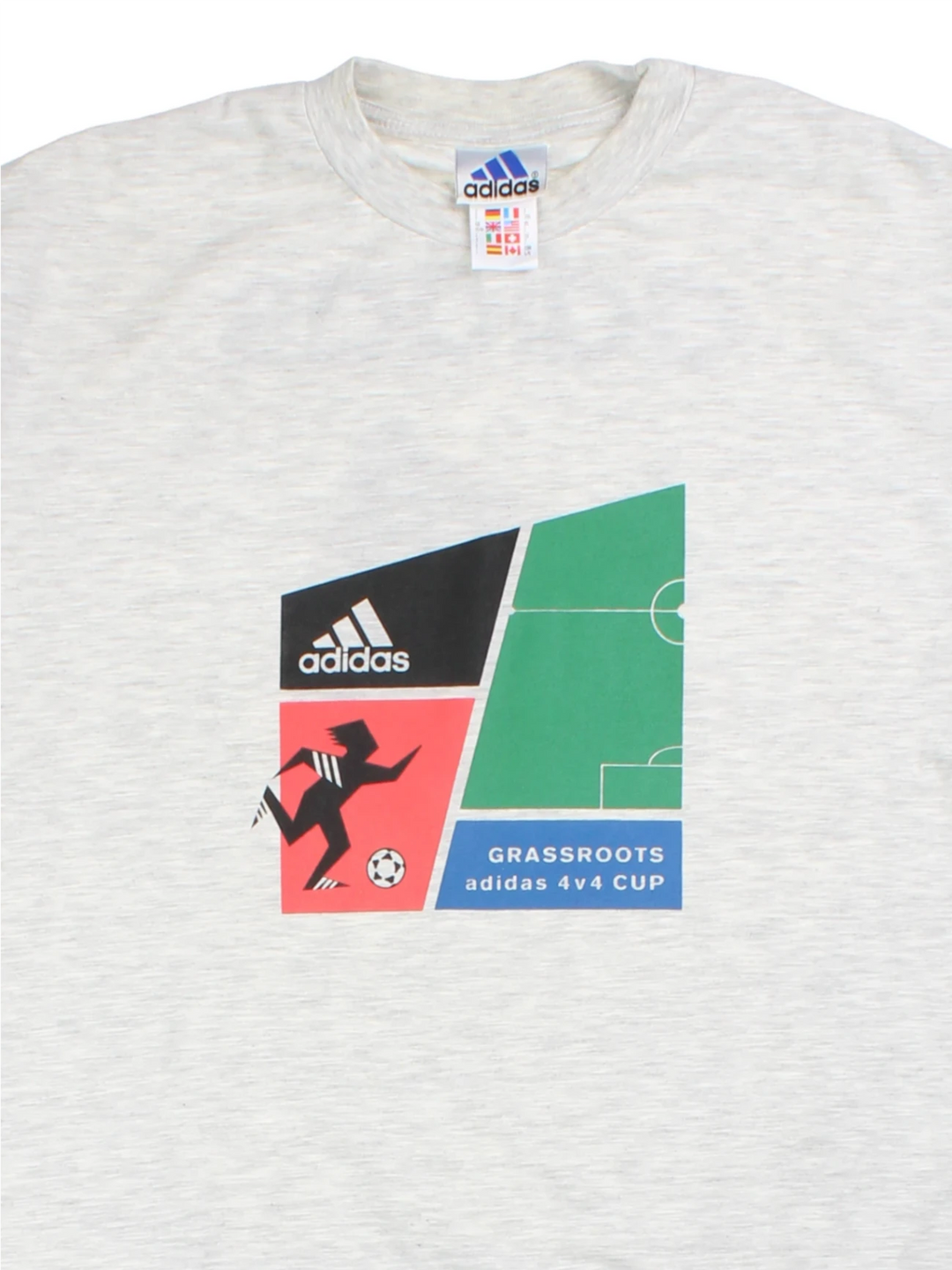 90's Adidas Predator Graphic T-Shirt (Size XL)