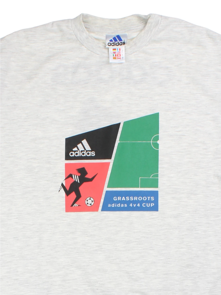 90's Adidas Predator Graphic T-Shirt (Size XL)