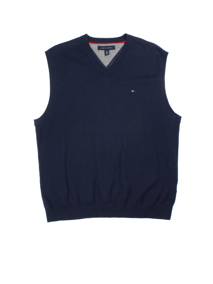 Tommy Hilfiger V-Neck Sweater Vest (Size XL)