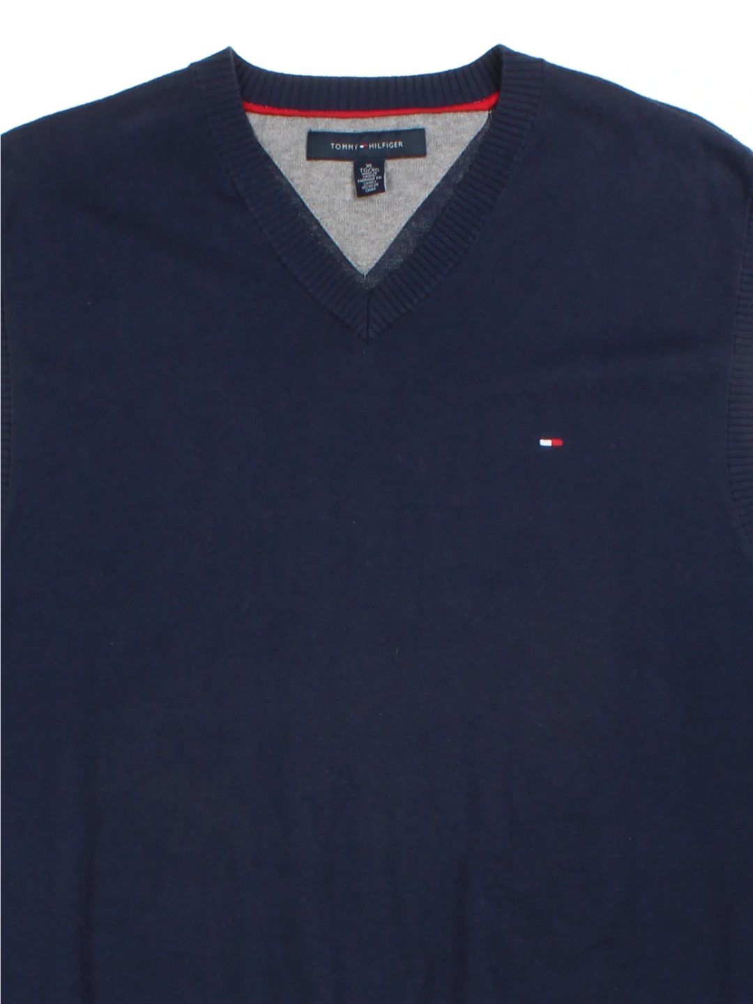 Tommy Hilfiger V-Neck Sweater Vest (Size XL)