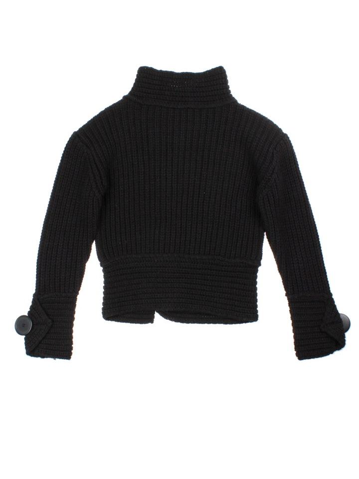 Y2K Funnel Neck Cardigan (Size XS)