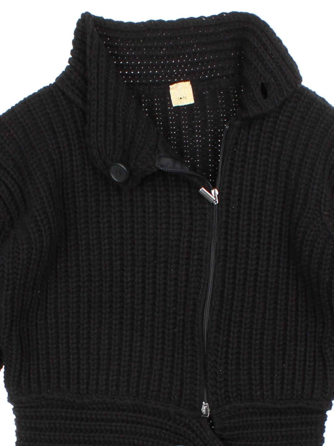 Y2K Funnel Neck Cardigan (Size XS)