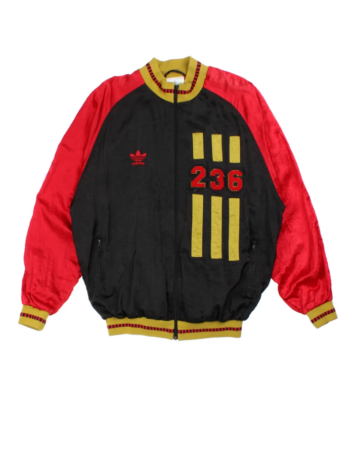 90's Adidas Softshell Tracksuit Top (Size XL)