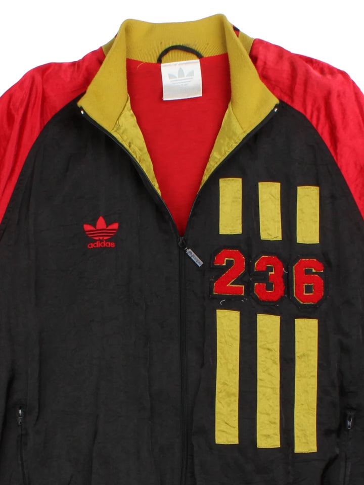90's Adidas Softshell Tracksuit Top (Size XL)