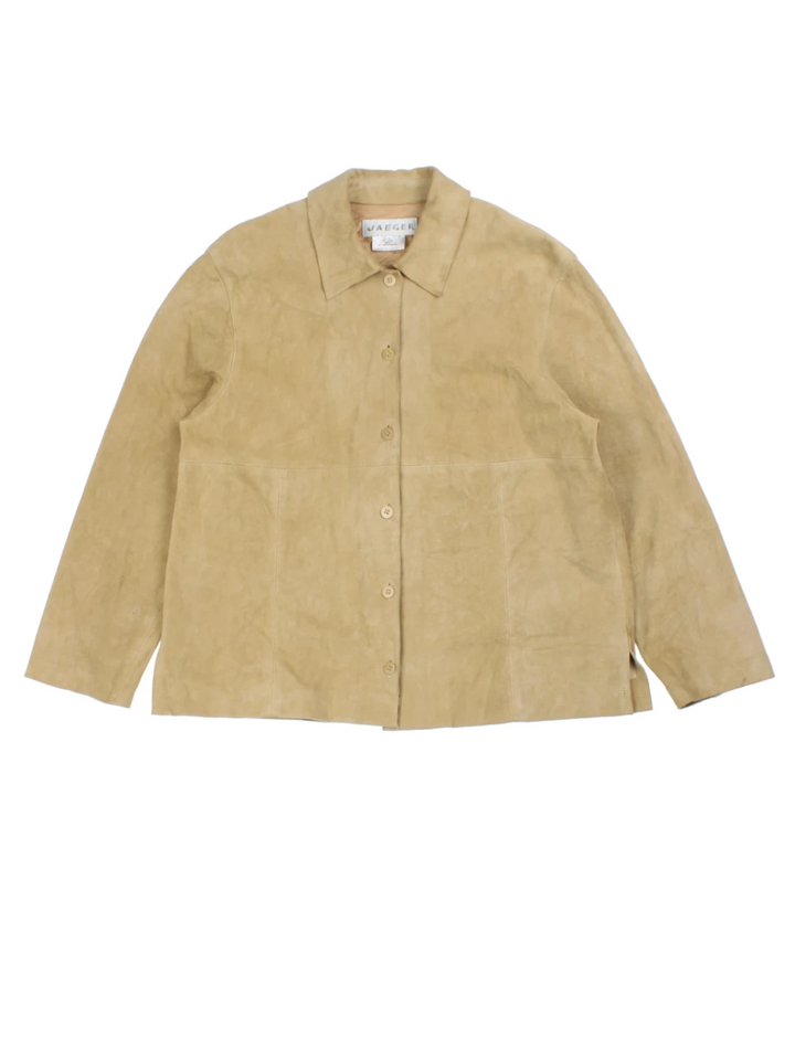 90's Jager Suede Jacket (Size S)
