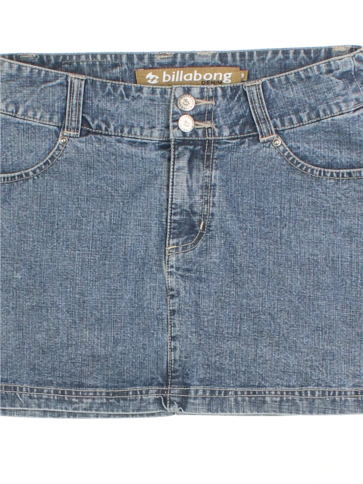 Y2K Billabong Denim Skirt (Size L)