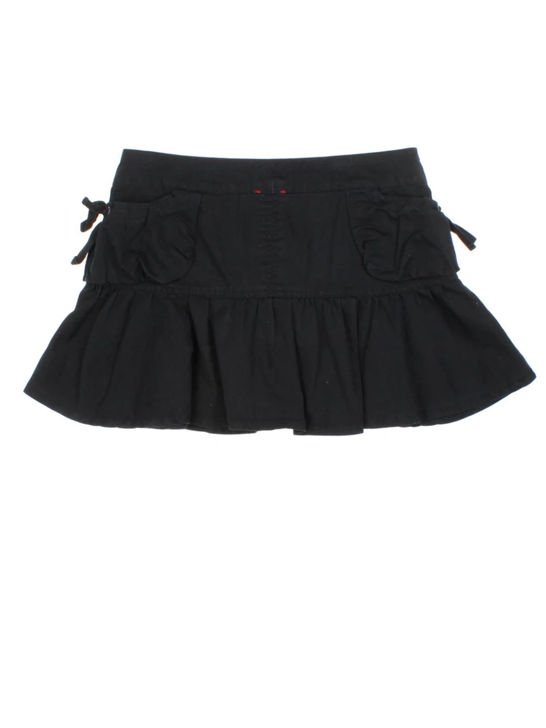 Y2K Mini Ruffle Mini Skirt (Size XL)