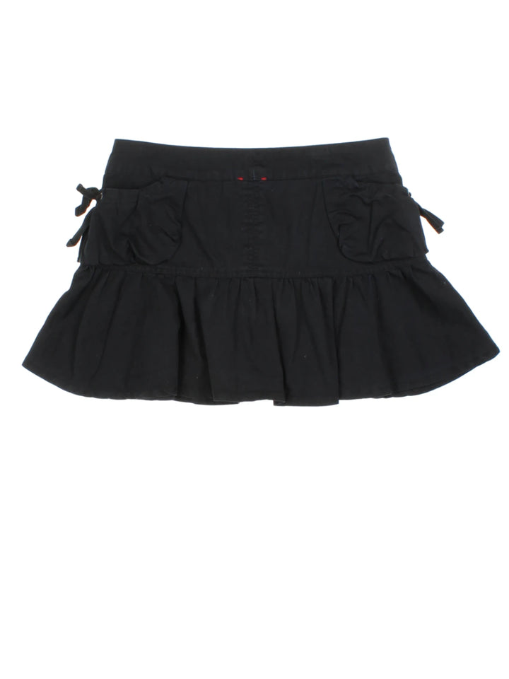 Y2K Mini Ruffle Mini Skirt (Size XL)