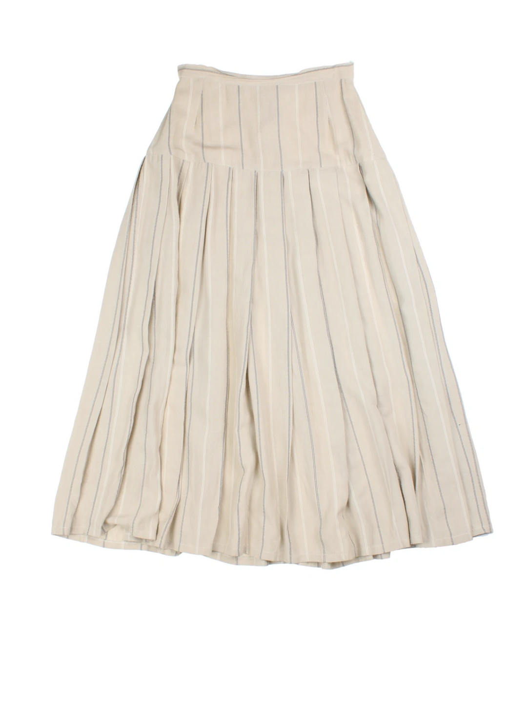 Y2K Pleated Midi Skirt (Size XS)
