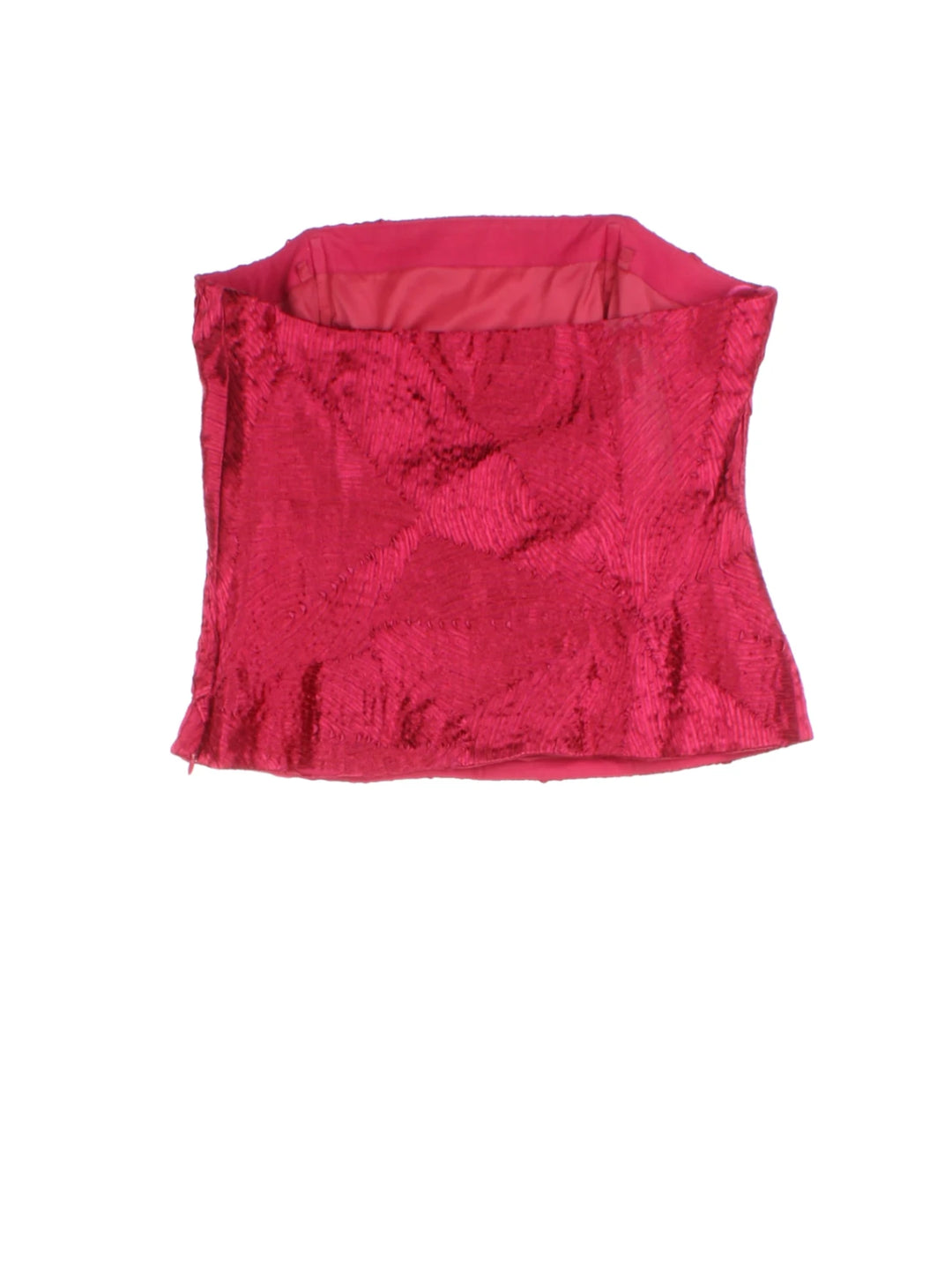 Y2K Textured Bandeau Top (Size XXS)