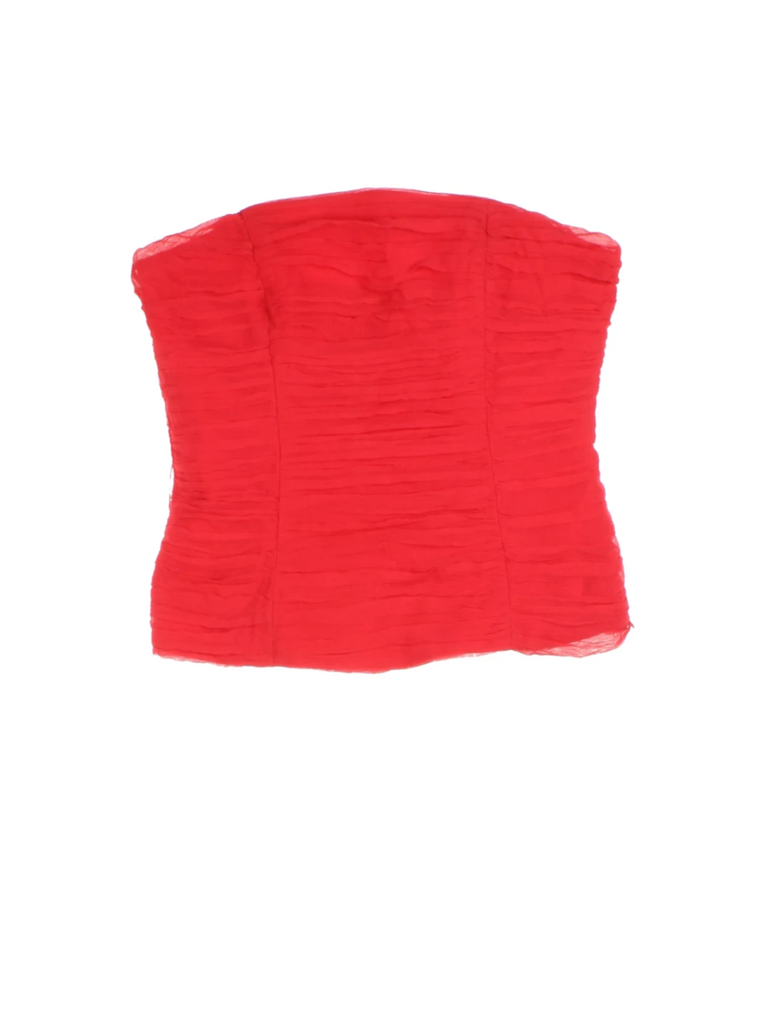 Y2K Coast Ruched Bandeau Top (Size XXS)