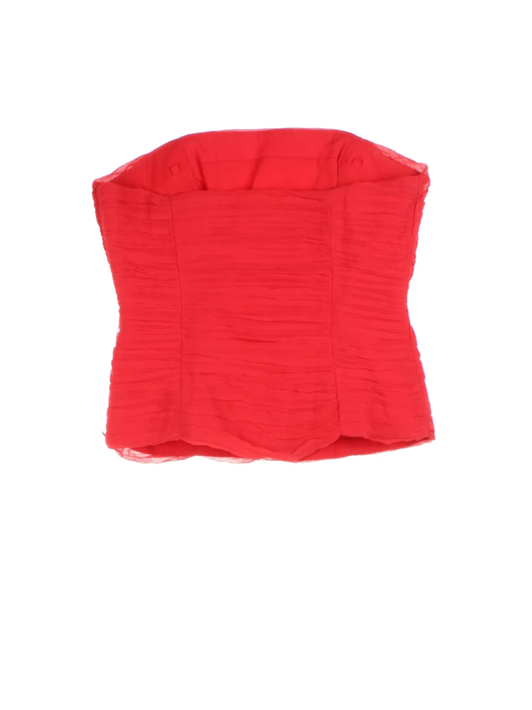 Y2K Coast Ruched Bandeau Top (Size XXS)